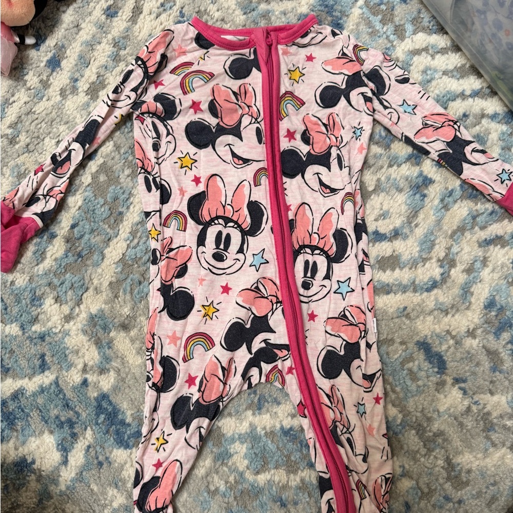 Little Sleepies Minnie Mouse Zippy